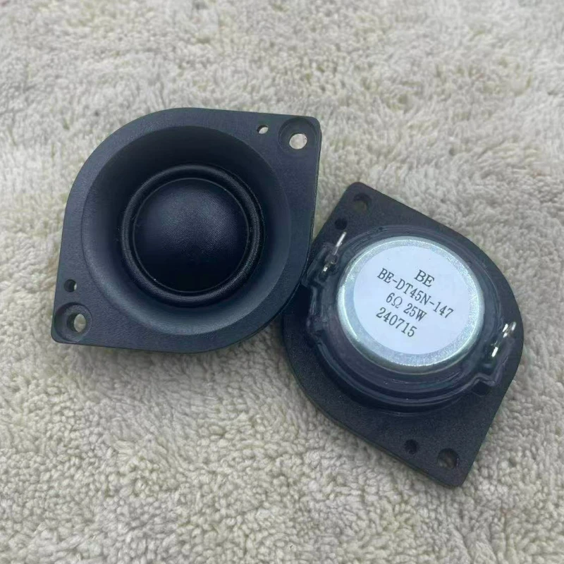 SOTAMIA 2pcs 45mm Mini Silk Film Tweeter 6 Ohm 25W Portable Music Player Fever-grade Multimedia Smart Speaker for JBL SOTAMIA 2pcs 45mm Mini Silk Film Tweeter 6 Ohm 25W Portable Music Player Fever-grade Multimedia Smart Speaker for JBL