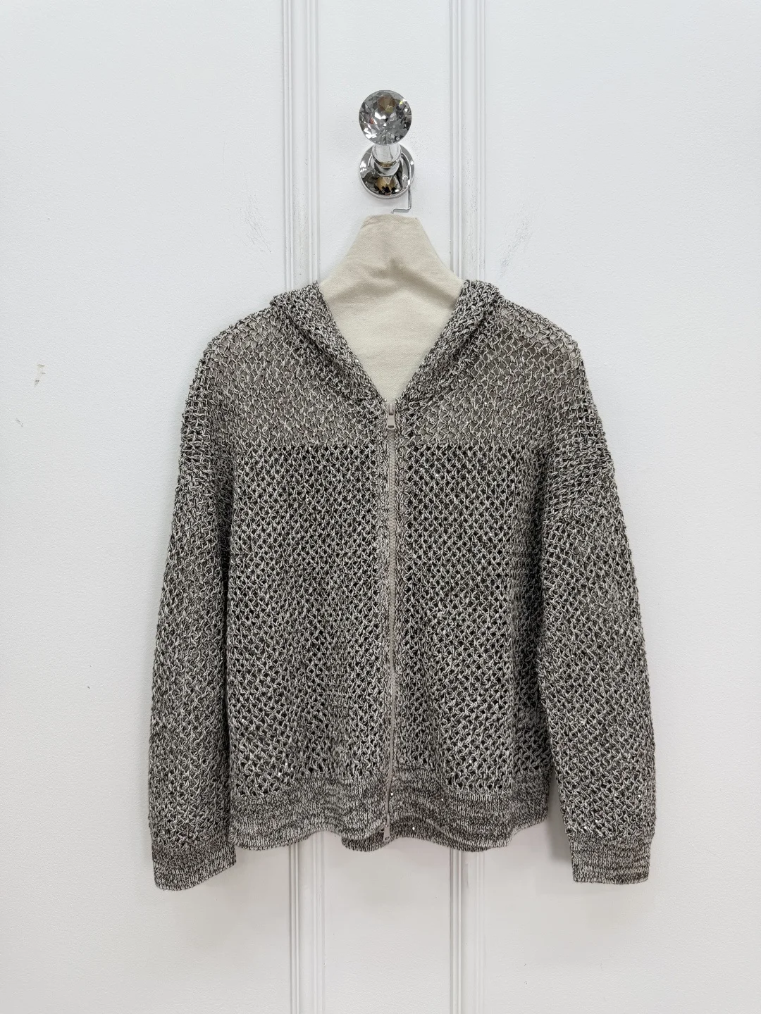 2026 Spring/Summer New Arrival: High-Quality Women's Hooded, Open-Knit, Zip-Front Cardigan
2026 Spring/Summer New Arrival: High-Quality Women's Hooded, Open-Knit, Zip-Front Cardigan