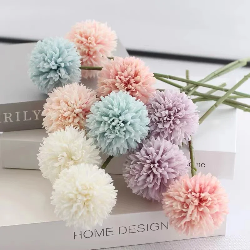 Single Head Imitation Silk Dandelion Macarone Color Matching Fake Household Decorations, DIY Hydrangea Wedding Decoration, 1Pc
Single Head Imitation Silk Dandelion Macarone Color Matching Fake Household Decorations, DIY Hydrangea Wedding Decoration, 1Pc