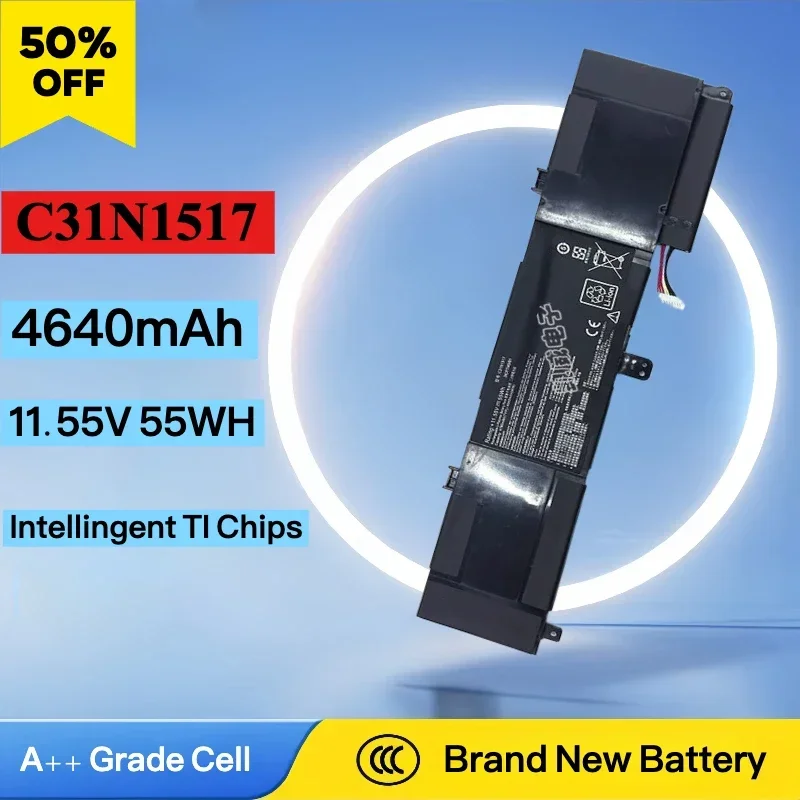 2025 C31N1517 Laptop Battery Replacement for VivoBook Flip TP301 TP301U TP301UA TP301UJ Q303UA Q304UAK Q304UJ Series Notebook
2025 C31N1517 Laptop Battery Replacement for VivoBook Flip TP301 TP301U TP301UA TP301UJ Q303UA Q304UAK Q304UJ Series Notebook