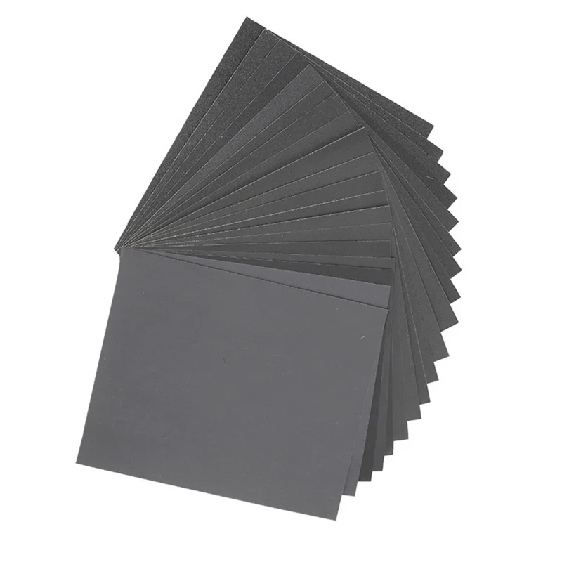 【Superdeals】110Pcs Sandpaper 60-2200 Grit Sand Paper Water/Dry Sanding Paper Abrasive Tools 9X11inch (230X280mm)
【Superdeals】110Pcs Sandpaper 60-2200 Grit Sand Paper Water/Dry Sanding Paper Abrasive Tools 9X11inch (230X280mm)