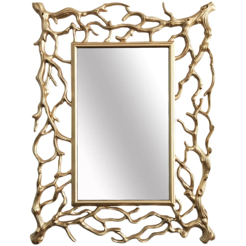 mirror, American bathroom wall-mounted mirror, bathroom washstand makeup mirror, European household entrance mirror
mirror, American bathroom wall-mounted mirror, bathroom washstand makeup mirror, European household entrance mirror