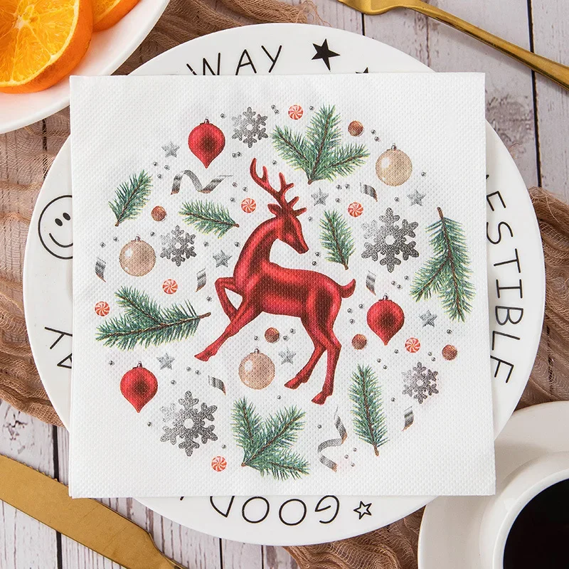 60 Sheets Birthday Party Decorations Christmas Printed Napkins Holiday Party Supplies Birthday Decoration Paper Napkins
60 Sheets Birthday Party Decorations Christmas Printed Napkins Holiday Party Supplies Birthday Decoration Paper Napkins