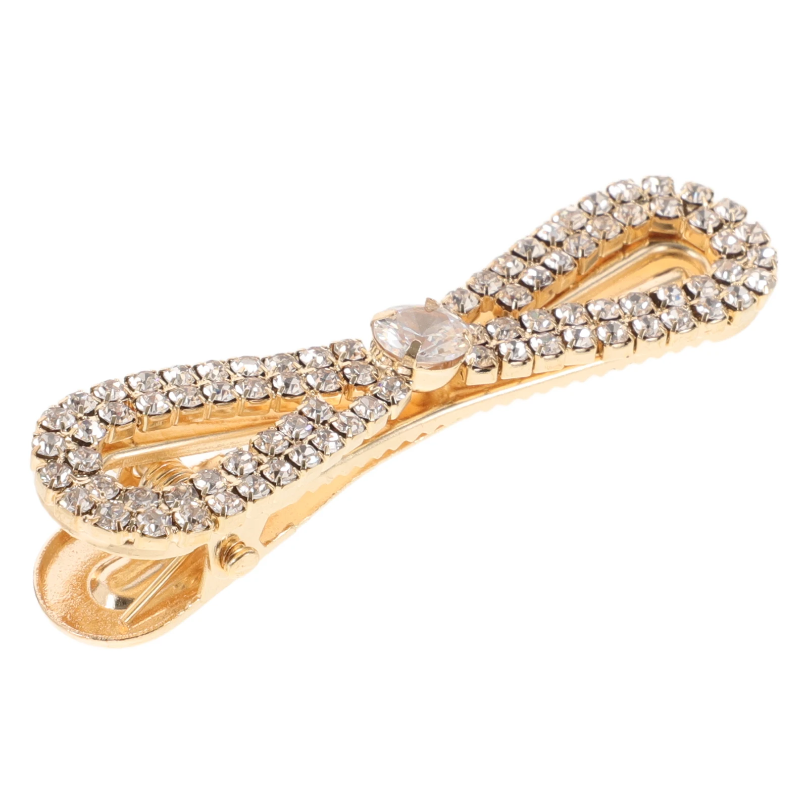Rhinestone Hair Clips Sparkling Rhinestone Duckbill Barrettes Large Decorative Bangs Copper Elegant Bow Snap Hair Accessories
Rhinestone Hair Clips Sparkling Rhinestone Duckbill Barrettes Large Decorative Bangs Copper Elegant Bow Snap Hair Accessories