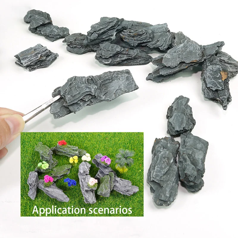 6Pcs Random Shape Irregular Simulation Rock Micro Landscapen Rock Layout materials 4-6cm Length Model Kits Outdoor Forest Rock
6Pcs Random Shape Irregular Simulation Rock Micro Landscapen Rock Layout materials 4-6cm Length Model Kits Outdoor Forest Rock