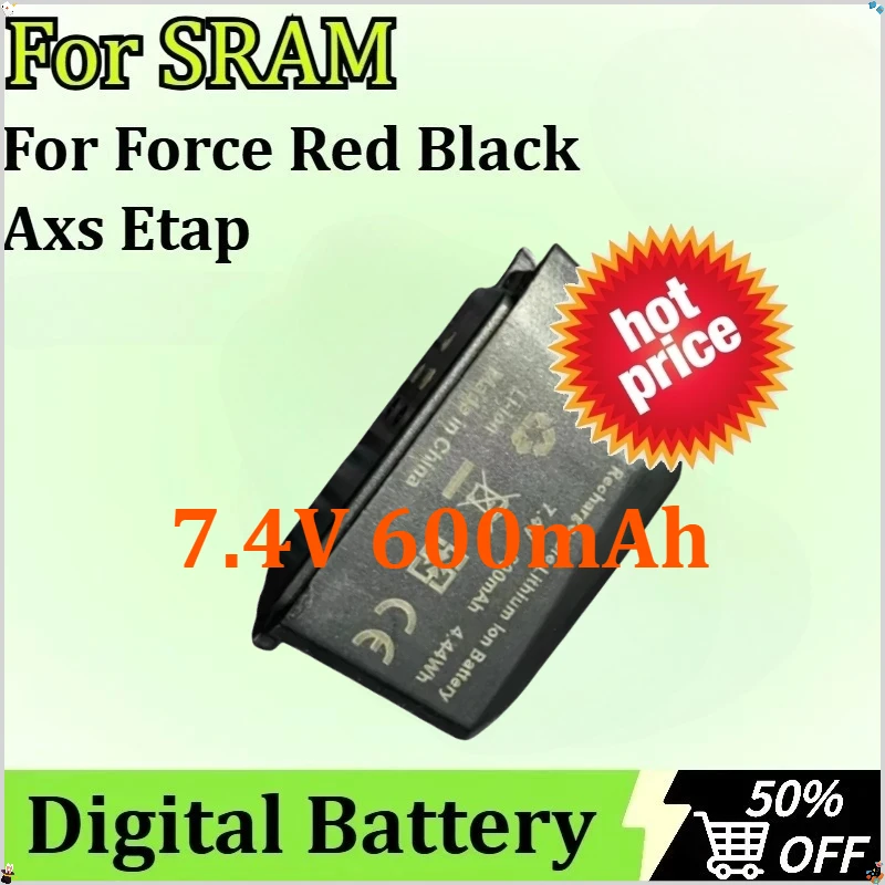 New Battery BigRock for SRAM Force Red Black Axs Etap Replacement Wireless Battery Conversion 7.4V 600mAh
New Battery BigRock for SRAM Force Red Black Axs Etap Replacement Wireless Battery Conversion 7.4V 600mAh