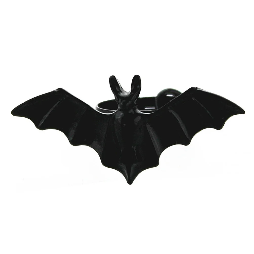 3 Pcs Halloween Bat Rings Black Plastic Rings Adjustable Bat Rings Halloween Party Supplies for Kids Adults Wear
3 Pcs Halloween Bat Rings Black Plastic Rings Adjustable Bat Rings Halloween Party Supplies for Kids Adults Wear