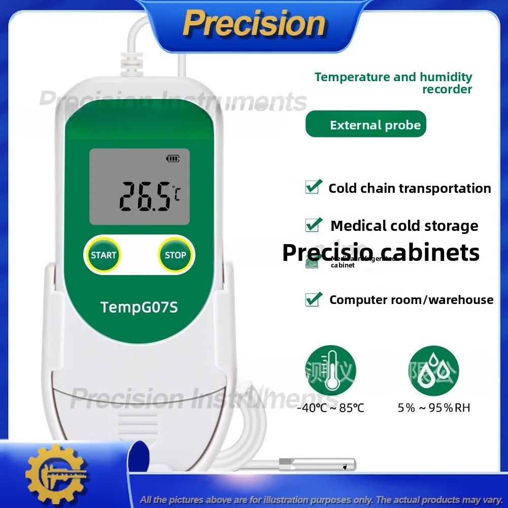 2026 Digital Temperature and Humidity Data Logger for Cold Chain Monitoring with External Probe High Low Alarm for Medical
2026 Digital Temperature and Humidity Data Logger for Cold Chain Monitoring with External Probe High Low Alarm for Medical