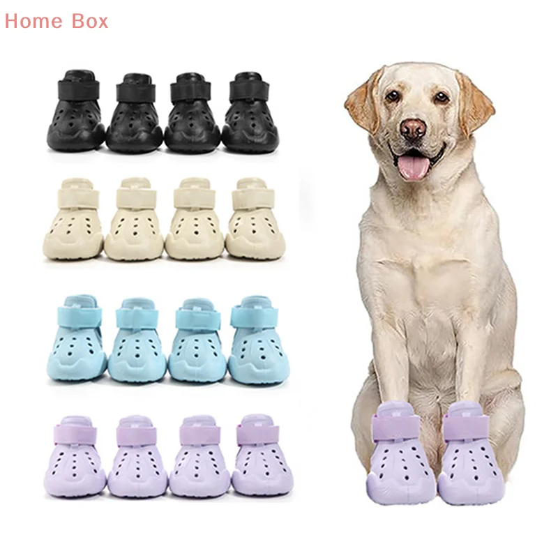 4 шт. водонепроницаемая обувь для собак, летние сандалии для собак, противоскользящие легкие сапоги для домашних животных, уличные износостойкие сандалии для собак, товары для домашних животных
4 шт. водонепроницаемая обувь для собак, летние сандалии для собак, противоскользящие легкие сапоги для домашних животных, уличные износостойкие сандалии для собак, товары для домашних животных