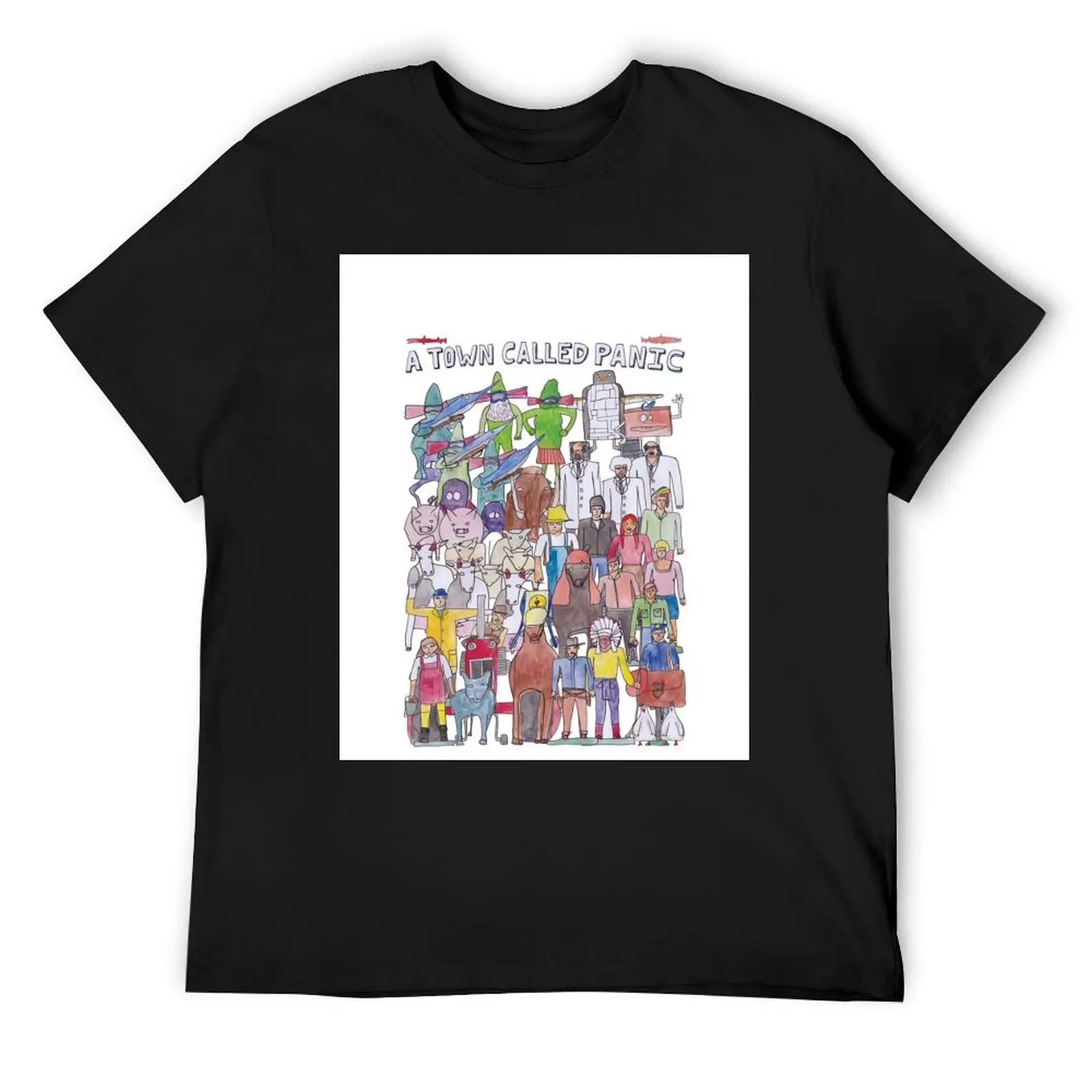 A Town Called Panic Team Illustration T-Shirt anime t shirts sublime anime shirts men
A Town Called Panic Team Illustration T-Shirt anime t shirts sublime anime shirts men