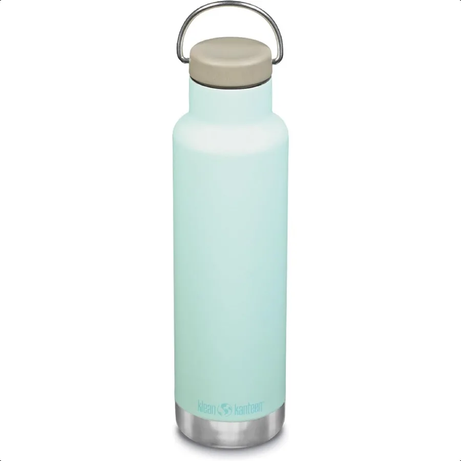 Classic Stainl Steel Double Wall Insulated Water Bottle with Loop Cap 
Classic Stainl Steel Double Wall Insulated Water Bottle with Loop Cap