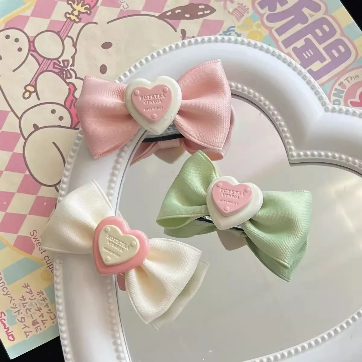 Sweetheart Duckbill Clip Ins Fabric Textured Side Clip Hairpin Headwear Forest Style Cute Bow Hair Clip
Sweetheart Duckbill Clip Ins Fabric Textured Side Clip Hairpin Headwear Forest Style Cute Bow Hair Clip