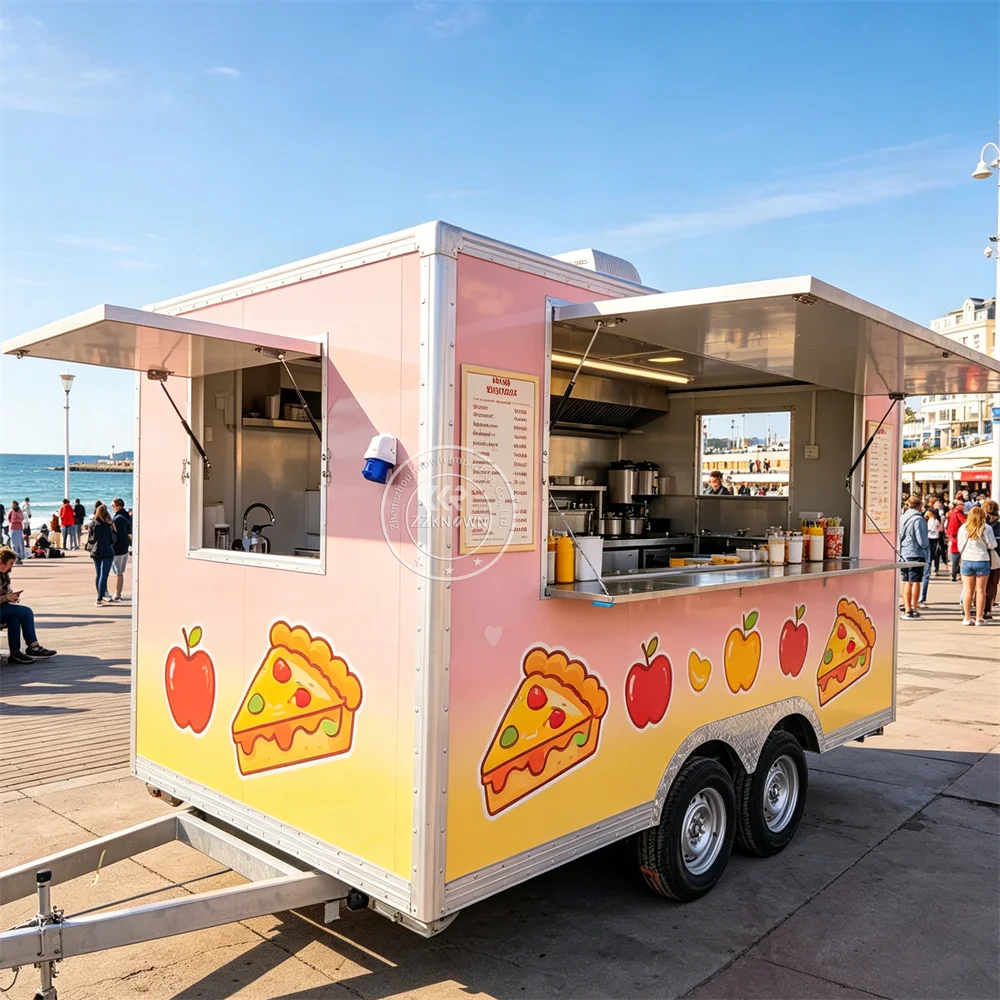 Concession Mobile Pizza Taco Snack Ice Cream Cart Food Truck Custom Fast Food Truck Trailer Full Kitchen
Concession Mobile Pizza Taco Snack Ice Cream Cart Food Truck Custom Fast Food Truck Trailer Full Kitchen