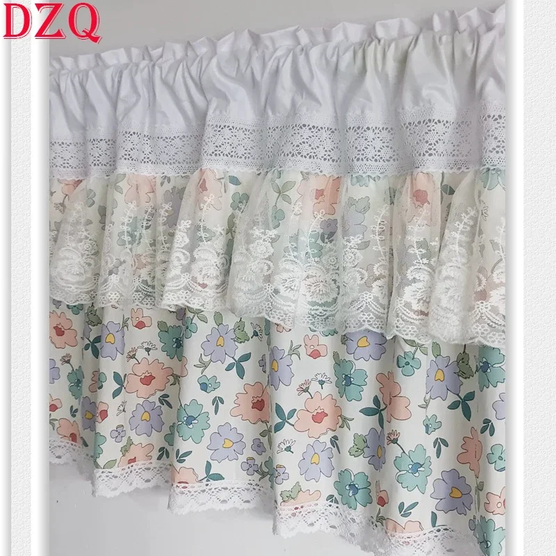 Короткие шторы DZQ хлопковые с мелкими цветами
Короткие шторы DZQ хлопковые с мелкими цветами