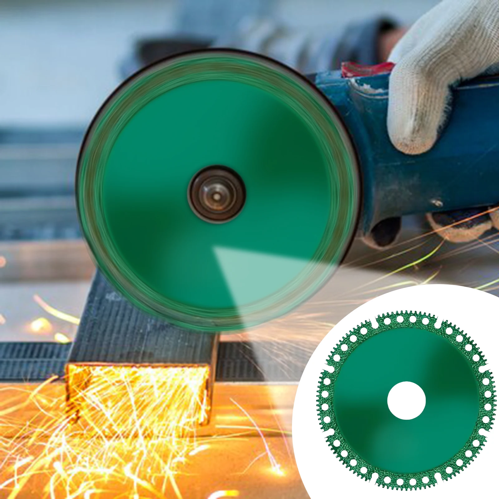 Ultra-Thin Cutting Polishing Disc Lightweight Durable Hard Cutting Disc Works with Tile Saw Angle Grinder
Ultra-Thin Cutting Polishing Disc Lightweight Durable Hard Cutting Disc Works with Tile Saw Angle Grinder
