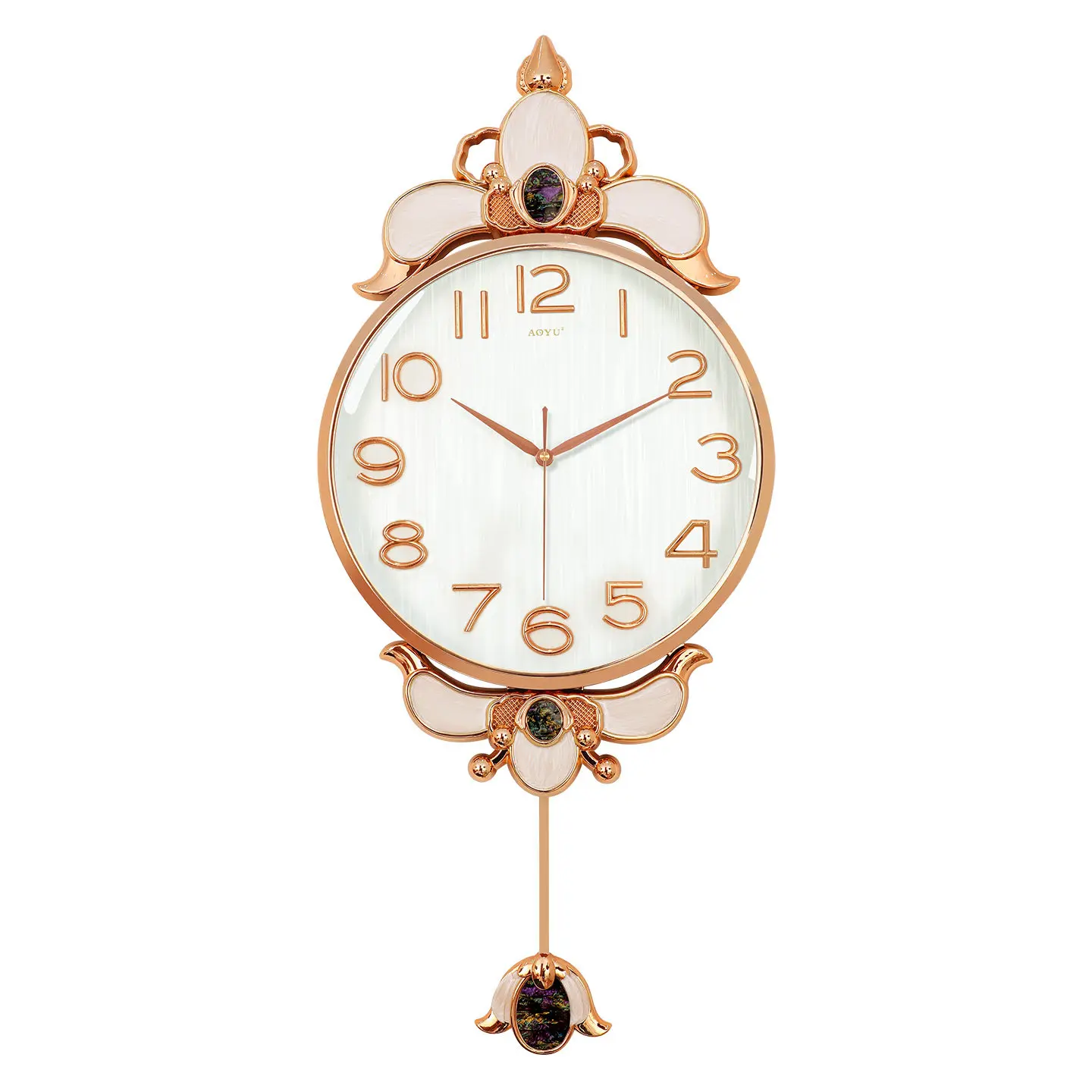 Light luxury modern decorative wall clock living room home high-end fashion creative restaurant swing wall clock
Light luxury modern decorative wall clock living room home high-end fashion creative restaurant swing wall clock