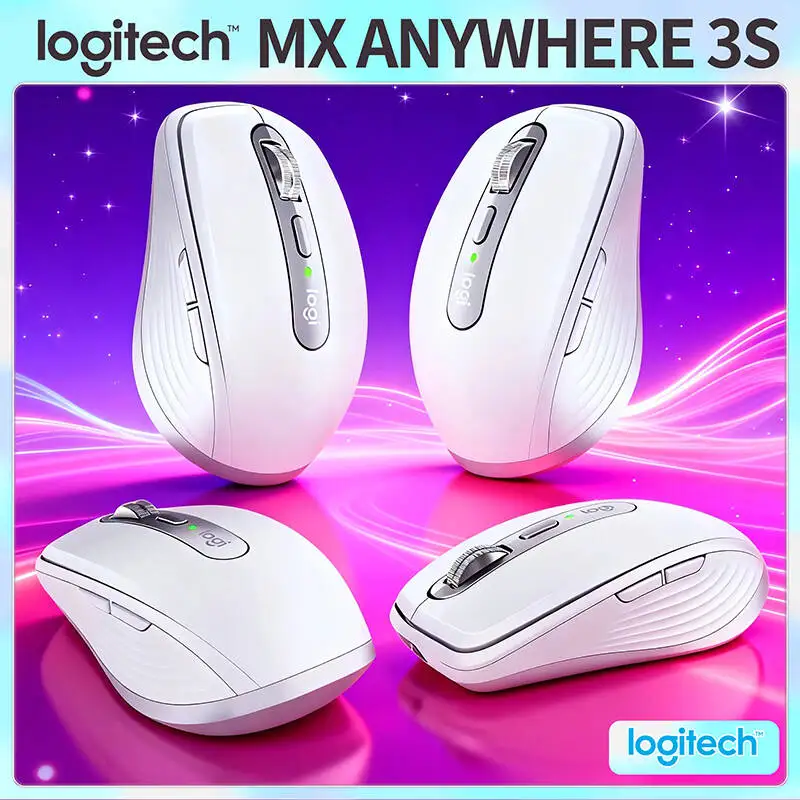 Компактная мышь Logitech MX Anywhere 3S, эргономичный дизайн, перезаряжаемая, с быстрым прокруткой для портативных ПК Mac
Компактная мышь Logitech MX Anywhere 3S, эргономичный дизайн, перезаряжаемая, с быстрым прокруткой для портативных ПК Mac