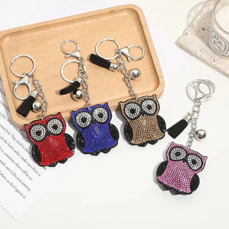 Keychain on bag llaveros mujer Cat Rhinestone Tassel Keychain Bag Handbag Key Ring Car Key Chain Small Pendant Cool Gift
Keychain on bag llaveros mujer Cat Rhinestone Tassel Keychain Bag Handbag Key Ring Car Key Chain Small Pendant Cool Gift