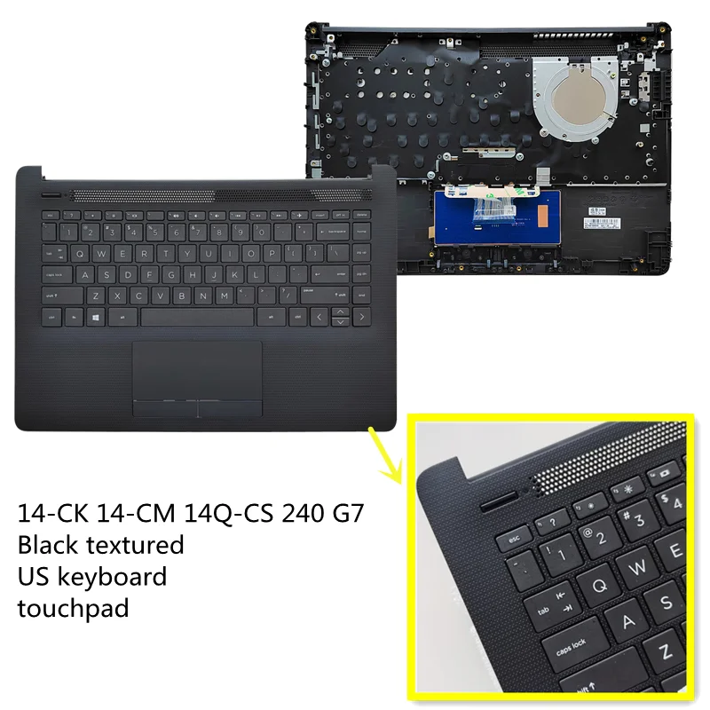 New Laptop Palmrest Top Case Keyboard US For HP14-CM 240 245 g7 C-Shell With Keyboard Touchpad US
New Laptop Palmrest Top Case Keyboard US For HP14-CM 240 245 g7 C-Shell With Keyboard Touchpad US