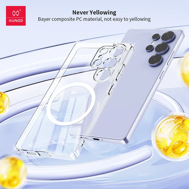 For Samsung Galaxy S25 Ultra Magnetic Case Original XUNDD Ultra-thin Shockproof Hard PC Protection Phone Cover
For Samsung Galaxy S25 Ultra Magnetic Case Original XUNDD Ultra-thin Shockproof Hard PC Protection Phone Cover