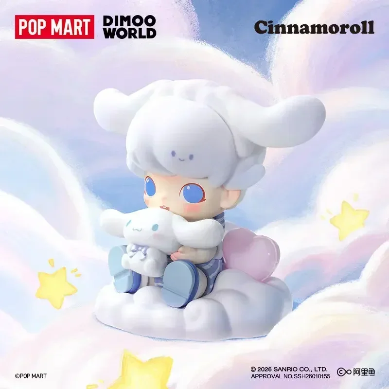POPMART DIMOO Cinnamoroll Series Blind Box - Mystery Anime Figures for Girls Cute Model Birthday Gift Collectible Surprised Caix
POPMART DIMOO Cinnamoroll Series Blind Box - Mystery Anime Figures for Girls Cute Model Birthday Gift Collectible Surprised Caix