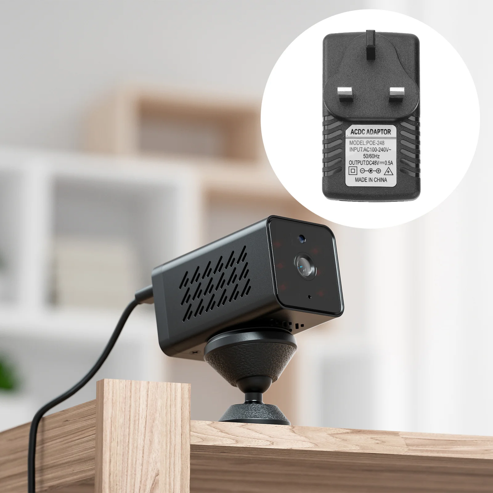 Dc 48V 0.5A Power Adapter Over Ethernet Injector 48V Device Overvoltage Overcurrent Short Circuit Protection High
Dc 48V 0.5A Power Adapter Over Ethernet Injector 48V Device Overvoltage Overcurrent Short Circuit Protection High