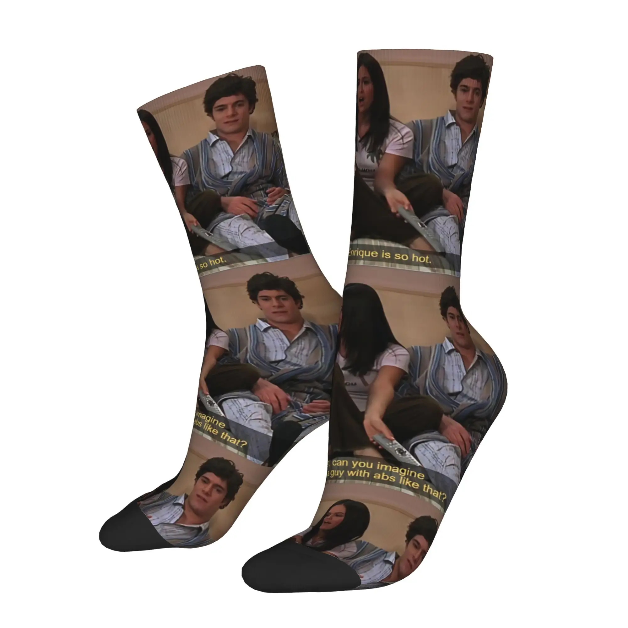 1 пара мужских носков в стиле хип-хоп, ретро, летние, Crazy Men's Sock O.C. Забавные бесшовные носки с принтом в стиле Харадзюку
1 пара мужских носков в стиле хип-хоп, ретро, летние, Crazy Men's Sock O.C. Забавные бесшовные носки с принтом в стиле Харадзюку