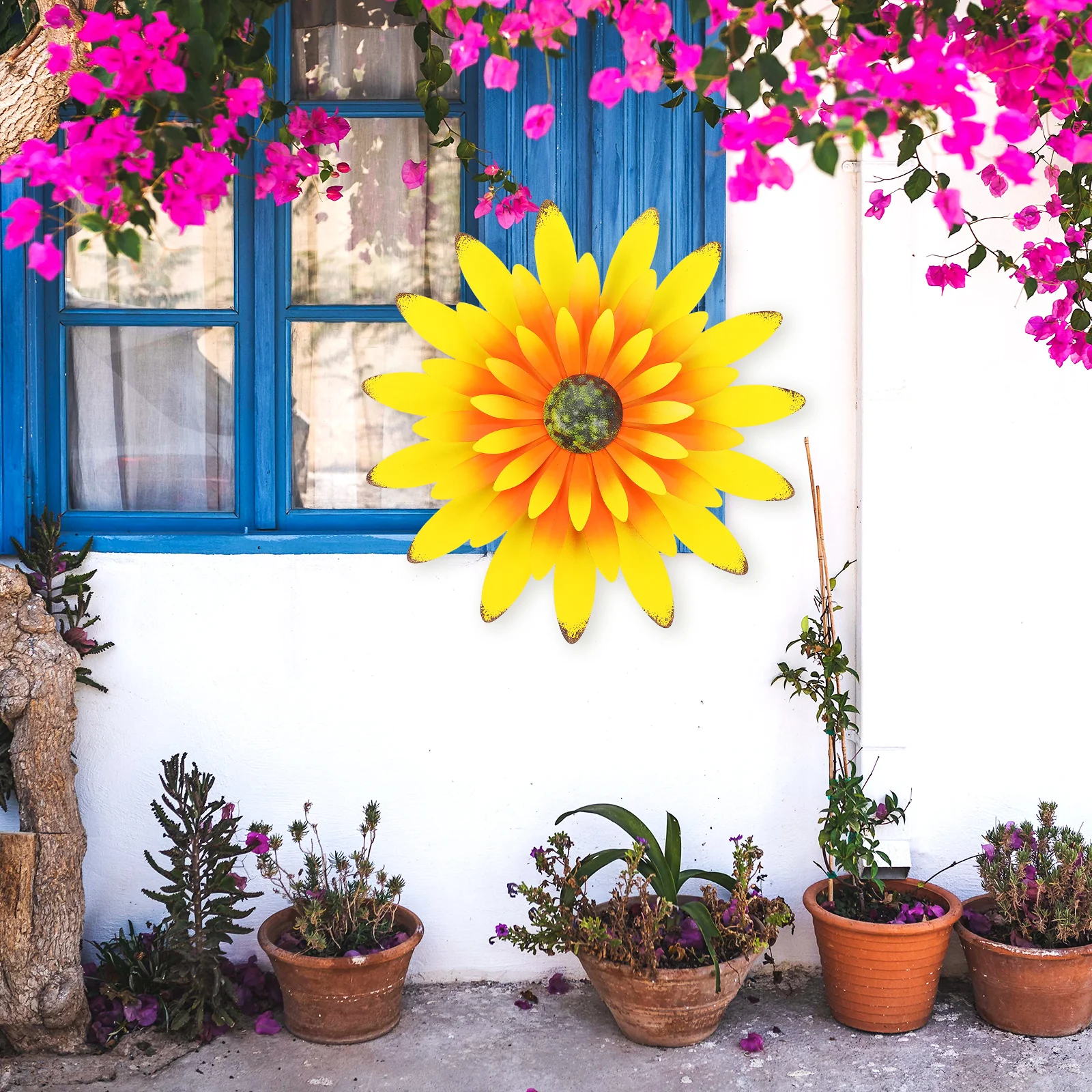 Metal Flower Wall Hanging Decor Waterproof Molded Indoor Outdoor Premium Materials Long Use Variety Scenes House Charm
Metal Flower Wall Hanging Decor Waterproof Molded Indoor Outdoor Premium Materials Long Use Variety Scenes House Charm