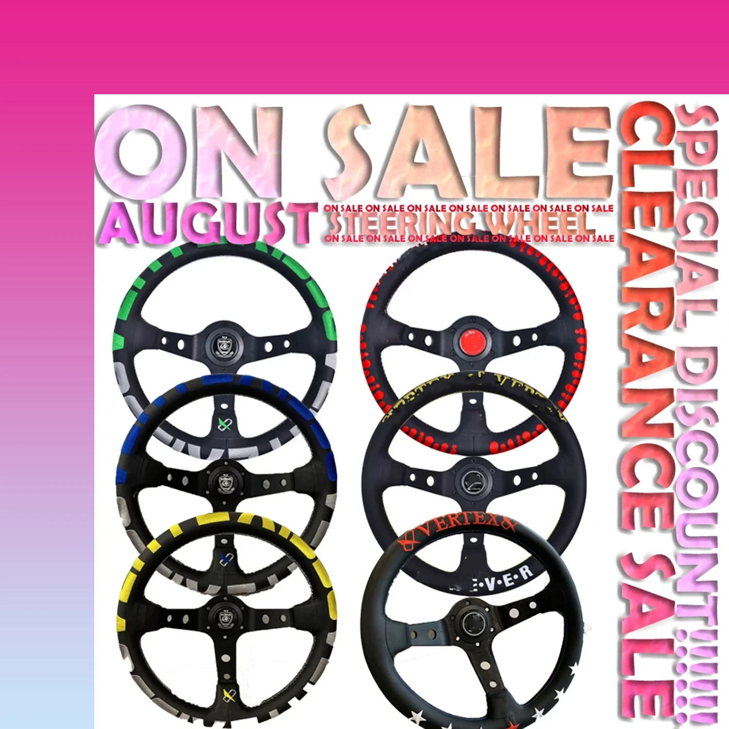 Special Sale of Micro-fiber Material Steering Wheel Auto Accessory for VRETX for Enhanced Driving Experience
Special Sale of Micro-fiber Material Steering Wheel Auto Accessory for VRETX for Enhanced Driving Experience