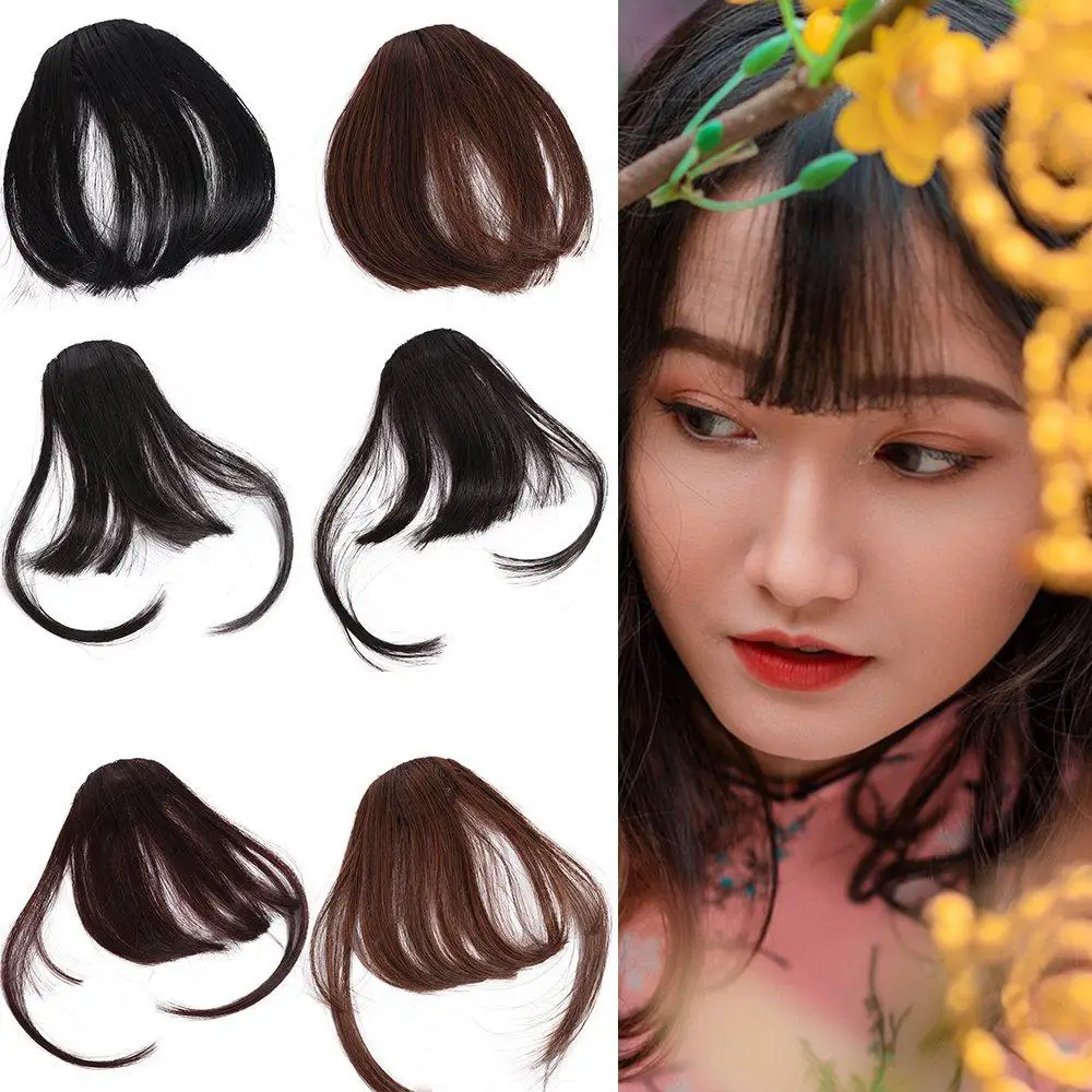 Invisible Synthetic Hairpiece 3D Air Bangs Straight Bangs Hair Extensions Top Hair Bangs Fake Fringe Clip in Fake Bangs Women
Invisible Synthetic Hairpiece 3D Air Bangs Straight Bangs Hair Extensions Top Hair Bangs Fake Fringe Clip in Fake Bangs Women