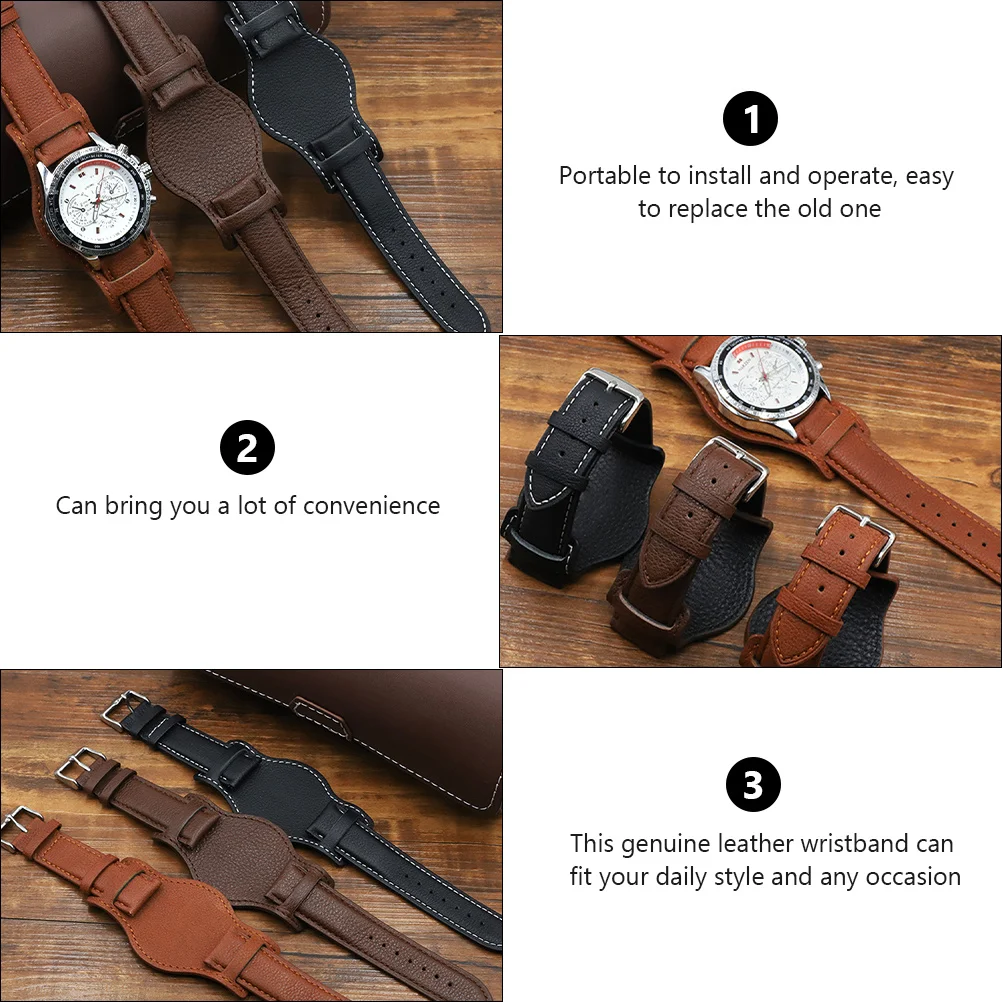 1Pcs High Quality Watch Strap Genuine Cowhide Band Comfort Fit Classic Install Replacement Wristband for All
1Pcs High Quality Watch Strap Genuine Cowhide Band Comfort Fit Classic Install Replacement Wristband for All