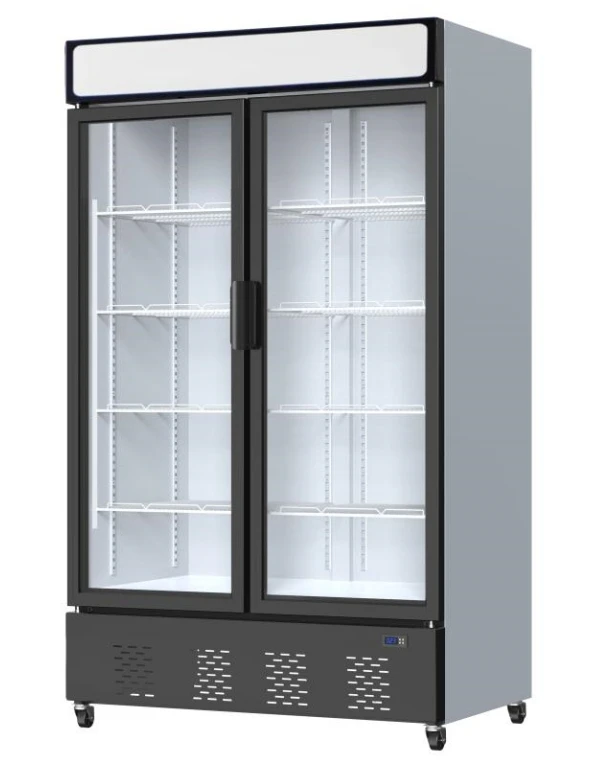 Display Vertical Beverage Cooler Double Door Showcase with Light Emitting Diode
Display Vertical Beverage Cooler Double Door Showcase with Light Emitting Diode
