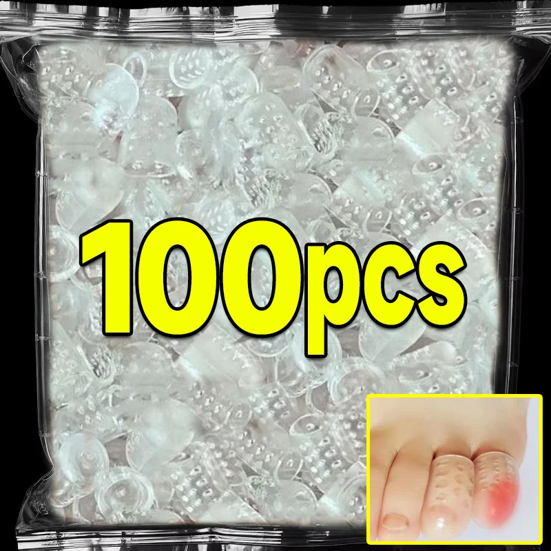 5/100pcs Transparent Silicone Toe Covers Women Gel Little Toes Protector Tube Foot Care Finger Caps Elasticity Prevents Blisters 
5/100pcs Transparent Silicone Toe Covers Women Gel Little Toes Protector Tube Foot Care Finger Caps Elasticity Prevents Blisters