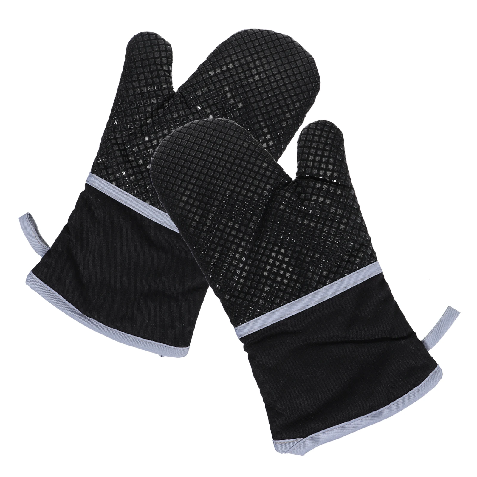 Insulation Gloves Oven Kitchen Baking Silicone Polyester Cotton Heat Resistant Mitts Cooking BBQ Protective Gloves High
Insulation Gloves Oven Kitchen Baking Silicone Polyester Cotton Heat Resistant Mitts Cooking BBQ Protective Gloves High