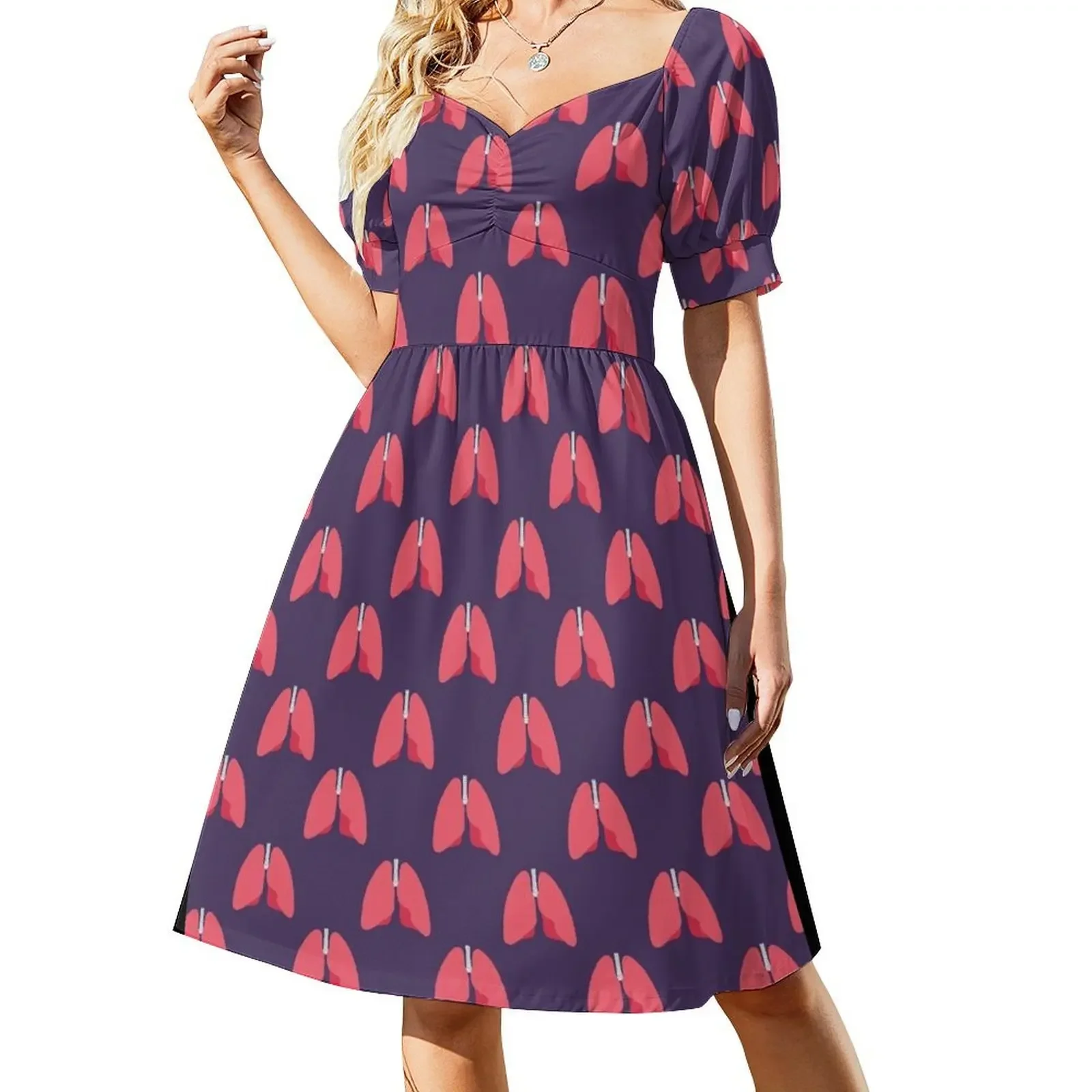 human lungs pattern Short-Sleeved Dress dress party night party dresses women Dress
human lungs pattern Short-Sleeved Dress dress party night party dresses women Dress