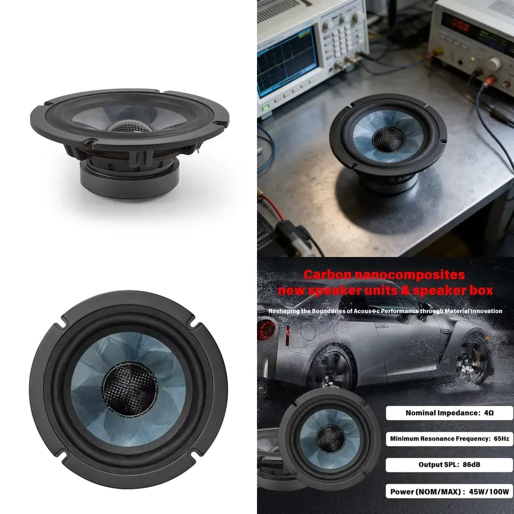 Xuming Universal UNC Subwoofer Car Audio 45W/100W Plastic 6-Inch Upgrade Modified Speaker W155F001-01
Xuming Universal UNC Subwoofer Car Audio 45W/100W Plastic 6-Inch Upgrade Modified Speaker W155F001-01