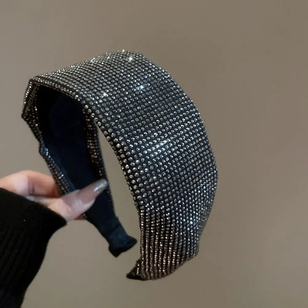 Sweet Shiny Rhinestone Headband Face Wash Headwear Wide Edge Hairband Korean Style Retro Blingbling Hair Hoop Daily
Sweet Shiny Rhinestone Headband Face Wash Headwear Wide Edge Hairband Korean Style Retro Blingbling Hair Hoop Daily