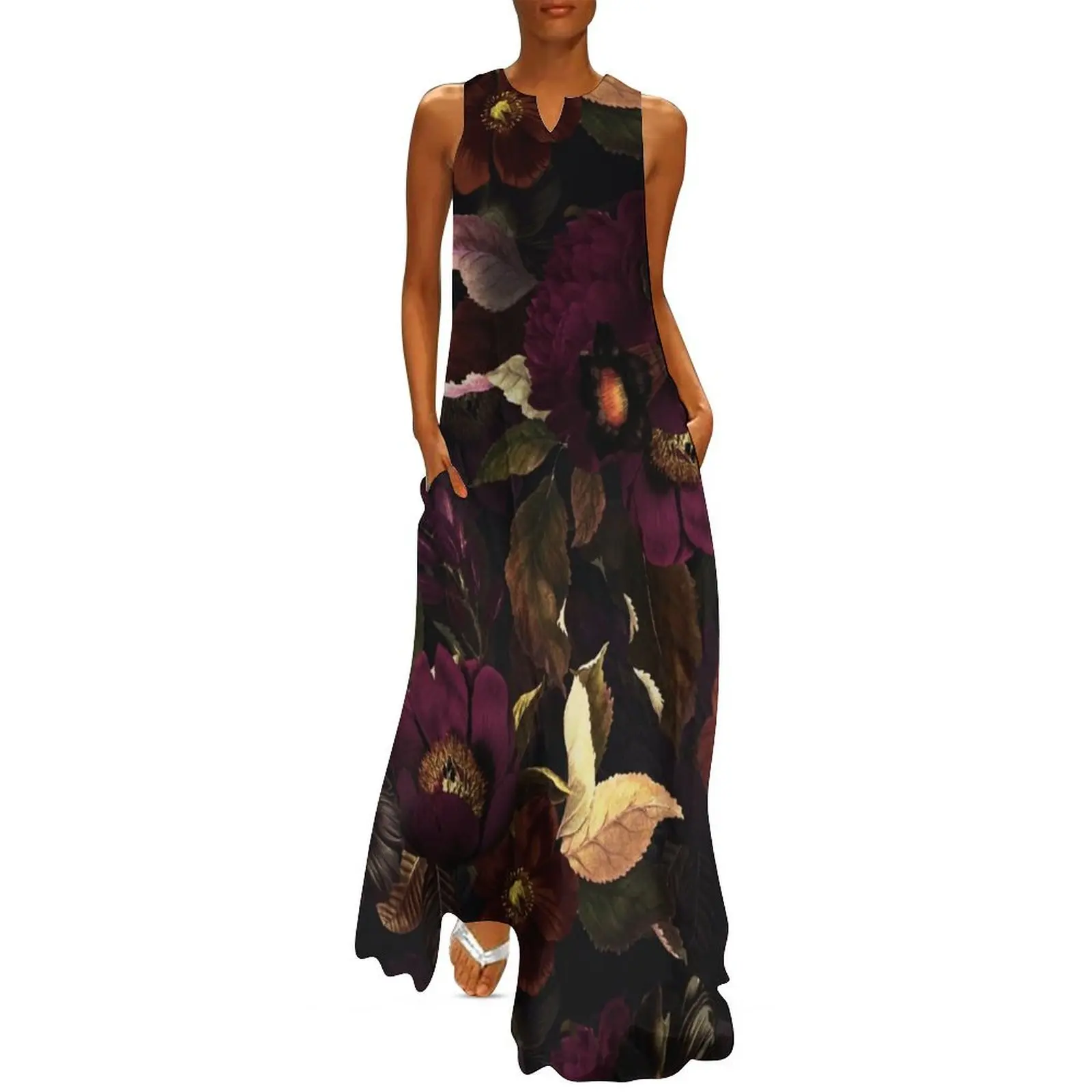 Mystical Botanical Night Garden I Long Dress Woman dresses luxury women's party dress evening prom
Mystical Botanical Night Garden I Long Dress Woman dresses luxury women's party dress evening prom