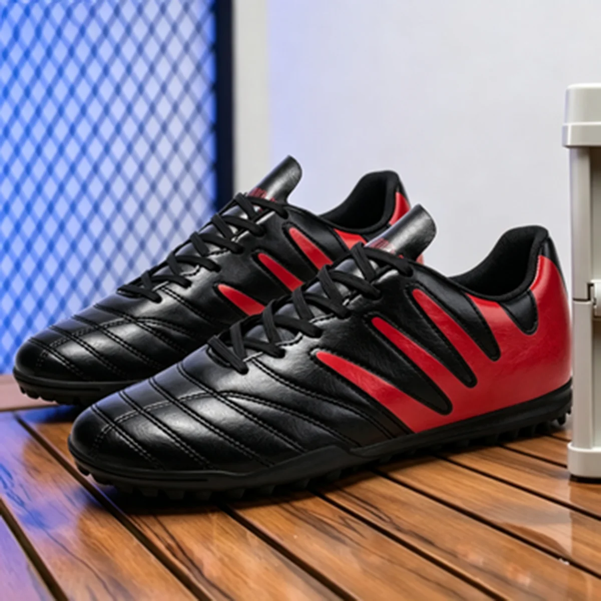 Unisex Adult TF Soccer Shoes PU Fabric Breathable Upper Rubber Dense Stud Anti-slip Wear Resistant Artificial Turf Training
Unisex Adult TF Soccer Shoes PU Fabric Breathable Upper Rubber Dense Stud Anti-slip Wear Resistant Artificial Turf Training