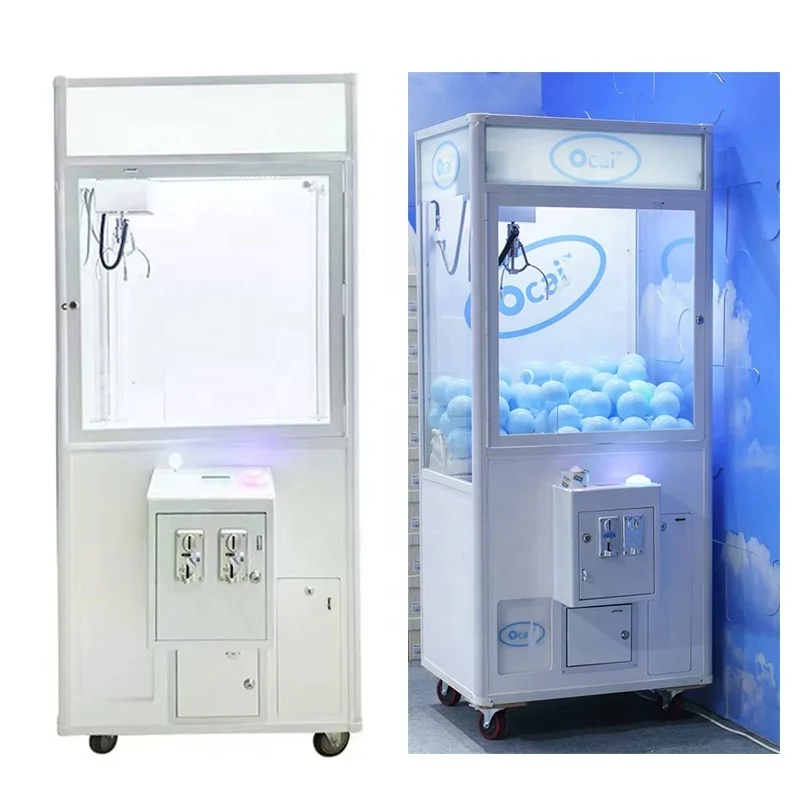 White Claw Machine Crane Prize Plush Toys Doll Vending Machine Coin Operated Game for Shopping Mall
White Claw Machine Crane Prize Plush Toys Doll Vending Machine Coin Operated Game for Shopping Mall