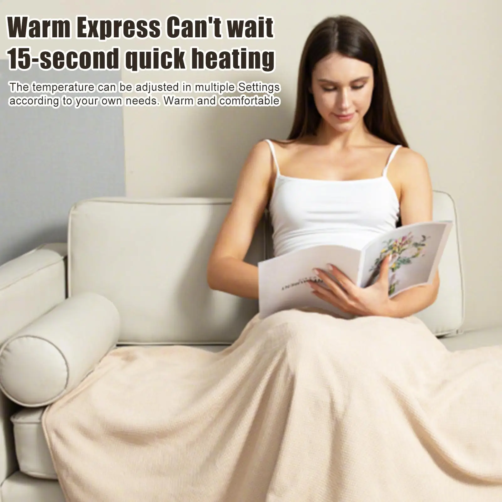 Шаль с подогревом для женщин, электрическая теплая шаль на молнии с 3-мя передачами, электрическое теплое одеяло для кемпинга, офиса, путешествий на открытом воздухе
Шаль с подогревом для женщин, электрическая теплая шаль на молнии с 3-мя передачами, электрическое теплое одеяло для кемпинга, офиса, путешествий на открытом воздухе