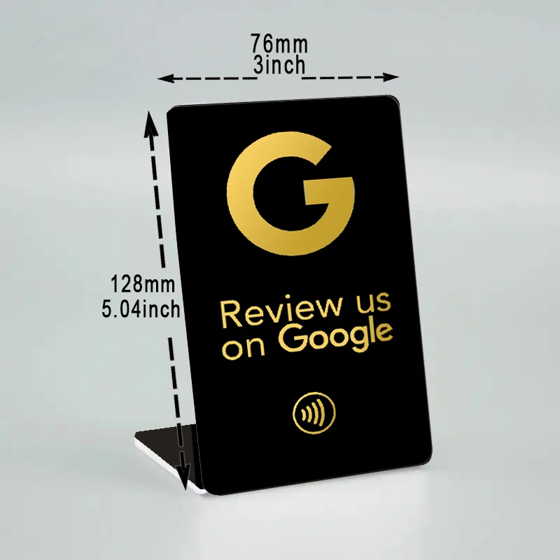 Google Review Stand Table Display NFC Social Media Stand for Restaurant Social Mediea APP
Google Review Stand Table Display NFC Social Media Stand for Restaurant Social Mediea APP