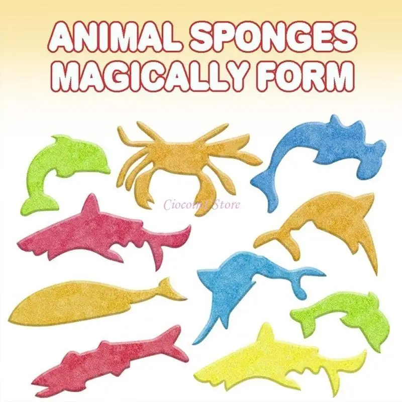 Y1UB 12 шт. Дино-таблетки, растущие в воде, образовательная и веселая игрушка на тему ЖИВОТНЫХ
Y1UB 12 шт. Дино-таблетки, растущие в воде, образовательная и веселая игрушка на тему ЖИВОТНЫХ