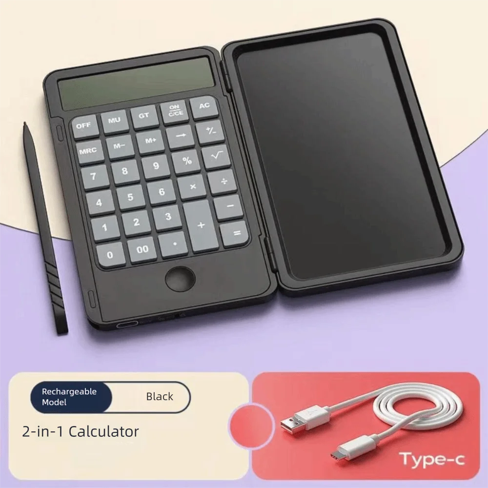 2in1 Scientific Calculator Foldable Large Screen Display Office LCD Drawing Pad Multifunctional Practical
2in1 Scientific Calculator Foldable Large Screen Display Office LCD Drawing Pad Multifunctional Practical