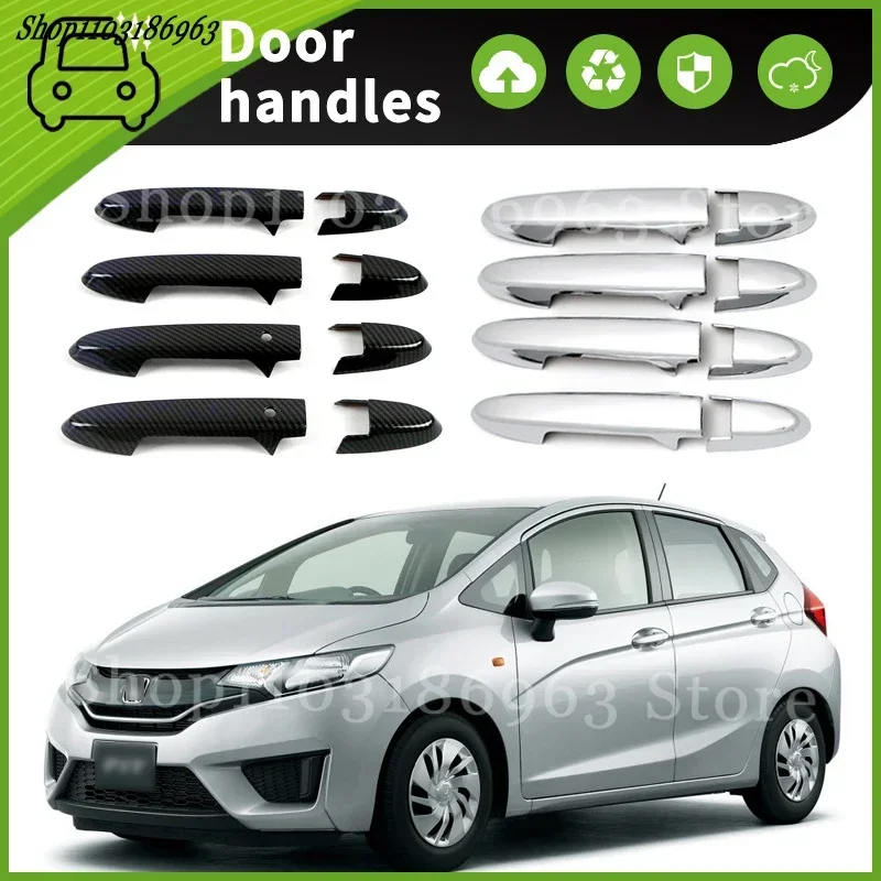For Honda fit 2014-2018 Gloss Black Chrome Car Door Handle Cover Trim Styling Accessories Car Stickers Auto Accessories
For Honda fit 2014-2018 Gloss Black Chrome Car Door Handle Cover Trim Styling Accessories Car Stickers Auto Accessories
