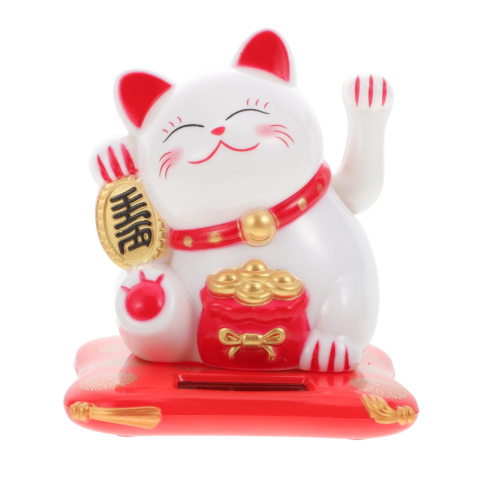 Plastic Solar Figurine Waving Hand Ornament Mascot Decoration Birthday Cat Statue Cat Figurine Gift
Plastic Solar Figurine Waving Hand Ornament Mascot Decoration Birthday Cat Statue Cat Figurine Gift