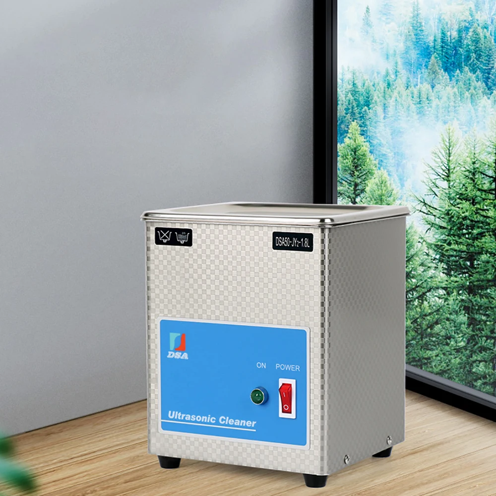 220V Ultrasonic Cleaner Capacity 1.8L 304 Stainless Steel Cleaning Machine Working Frequency 40KHZ
220V Ultrasonic Cleaner Capacity 1.8L 304 Stainless Steel Cleaning Machine Working Frequency 40KHZ