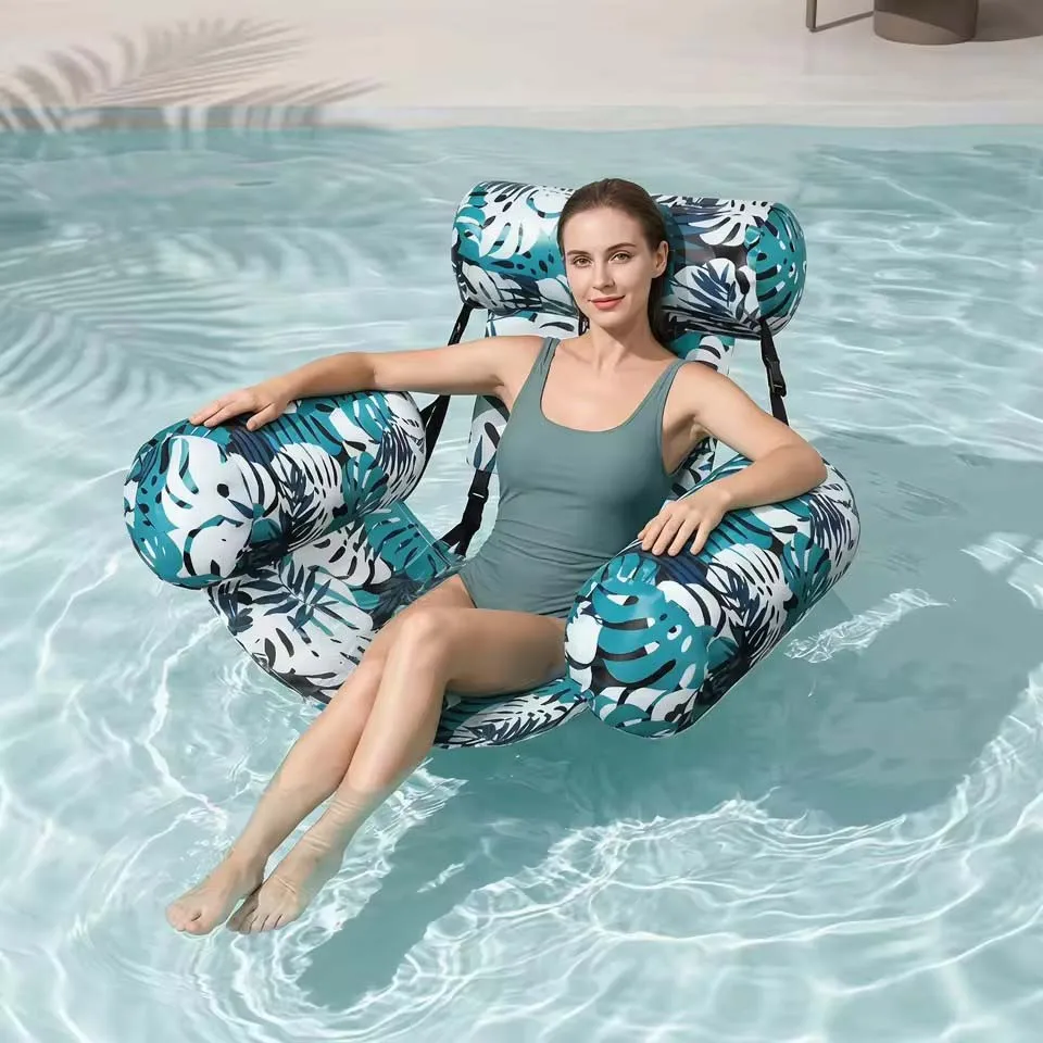 Pool Floats Chairs Adult Inflatable Pool Lounger with Arm & Backrest Water Floating Recliner Water Hammock for Summer Water Fun
Pool Floats Chairs Adult Inflatable Pool Lounger with Arm & Backrest Water Floating Recliner Water Hammock for Summer Water Fun