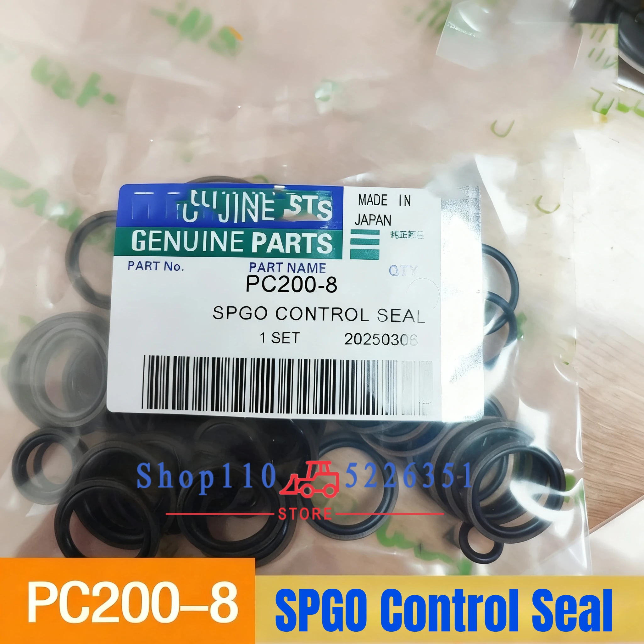 Комплект уплотнений регулирующего клапана SPGO PC200-8 для комплекта уплотнений управления Spgo Komatsu PC200-8
Комплект уплотнений регулирующего клапана SPGO PC200-8 для комплекта уплотнений управления Spgo Komatsu PC200-8