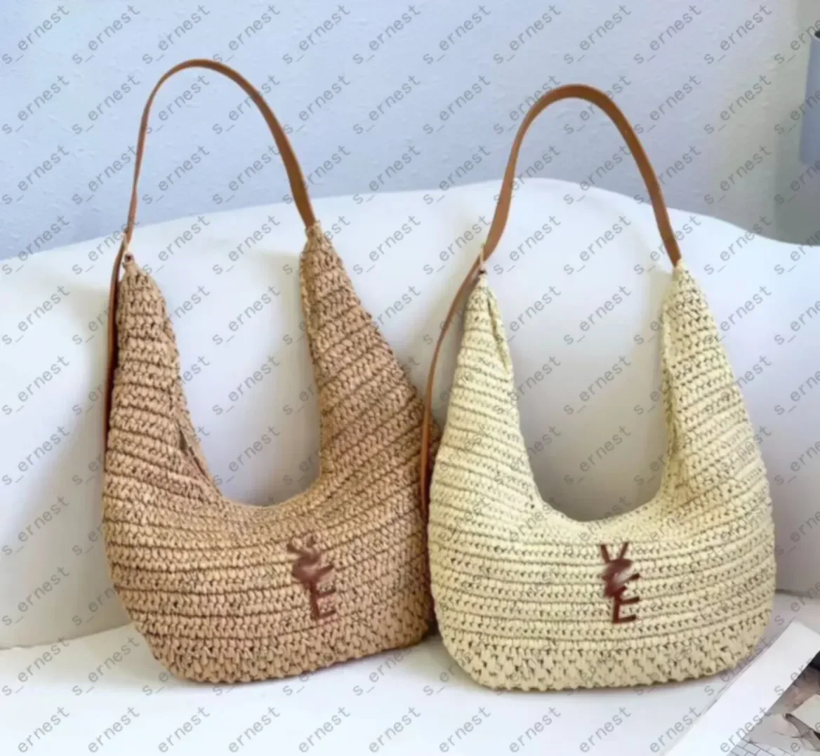 Designer bag2026 Straw Women Shoulder Bags Paper Woven Female Handbags Large Capacity Summer Beach Straw Bags Casual Tote Purses
Designer bag2026 Straw Women Shoulder Bags Paper Woven Female Handbags Large Capacity Summer Beach Straw Bags Casual Tote Purses